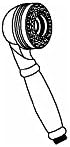 Moisture Magic Handhold Showerhead Replacement for kohler