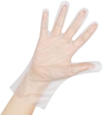 PIZISWOS 100-Piece Disposable TPE Gloves