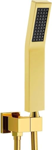Glide Sensation Bathroom Gold Handheld Shower Wand