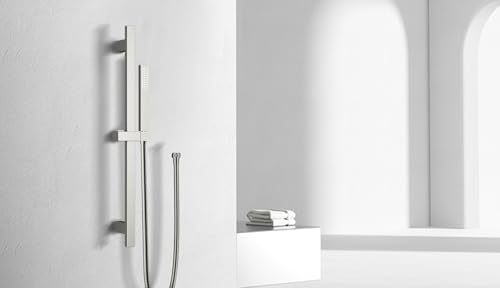 Sturdy Adjustable Shower Slide Bar Set