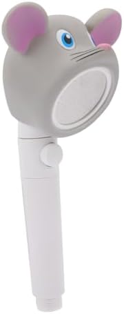 Handheld Shower Cartoon Animal Design Durable Easy-to-Use