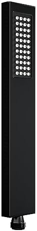 Fatspas I-Style Brass Handheld Shower Head High Pressure Matte Black