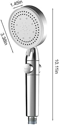 Perfect for Daily UseHigh Pressure Shower Head Easy to Install