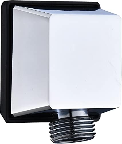 Square Wall Elbow for Hand Held Shower Chrome