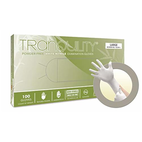 Safe Hands Soft White Nitride Gloves for Extra Comfort
