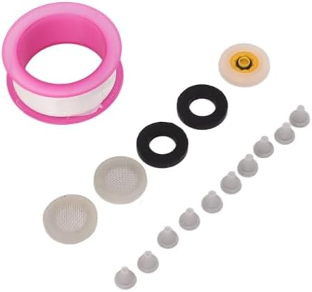 Kuuleyn Silicone shower head nozzles set for water conservation and bathroom enhancements
