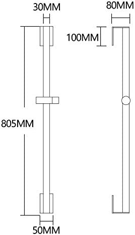 Stainless Steel Shower Bar for Long Reach