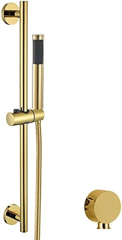 Handheld Shower Brushed Gold Stainless Steel