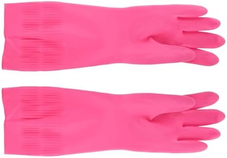 LUOZZY 2-Piece Reusable Waterproof Cleaning Gloves