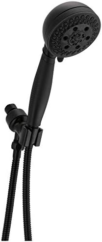 Delta Handheld Showerhead with H2Okinetic Technology Black Stainless