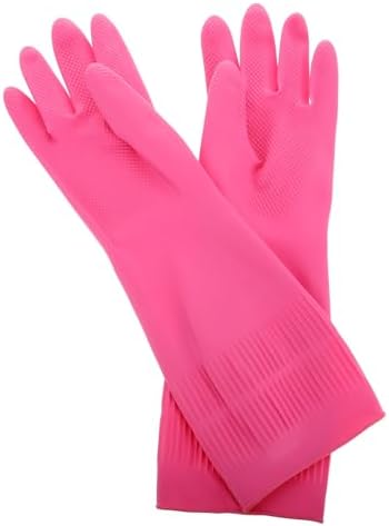 LUOZZY 2-Piece Reusable Waterproof Cleaning Gloves