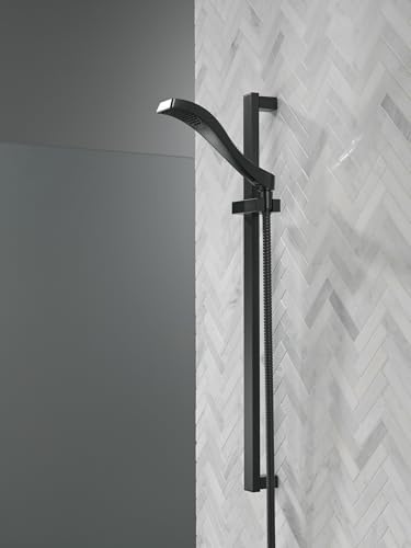 Delta Faucet Dryden Handheld Shower with Slide Bar and Hose Matte Black