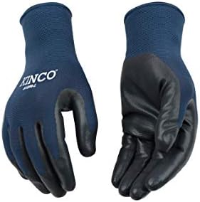 Kinco Polymer Knit Shell Nitrile Palm Gloves Extra Large