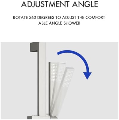 Sturdy Adjustable Shower Slide Bar Set