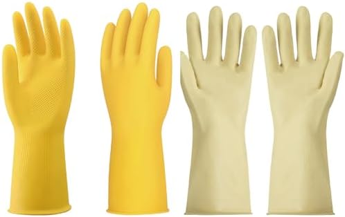 Vibrant Reusable Dishyscale Gloves Long-Lasting Waterproof Non-Slip