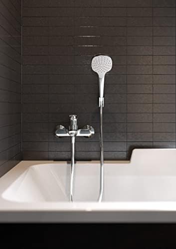 Hansgrohe Croma Select E Handheld Showerhead with 1Jet and Chrome White Finish