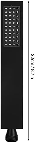 High-Performance Handheld Shower Head with Copper Matte Black Design