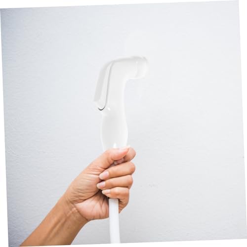 Angoily Handheld Bidet 21cm White ABS Bathroom shower sprayer