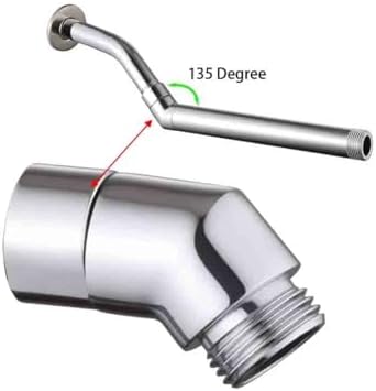 Adjustable G12 Shower Head Elbow for Bathrooms