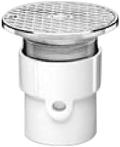Oatey PVC Pipe Cleanout with 6-Inch Cover 4-Inch