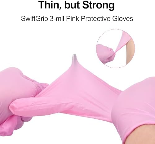 SwiftGrip Disposable Gloves for Cleaning Estheticians