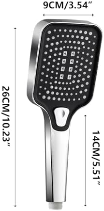Versatile Spray Modes Supercharged Shower Head