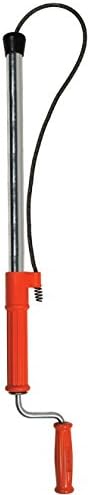 T4 spring wire pipe cleaner Adjust to urinal 48-inch spring pipe cleaner