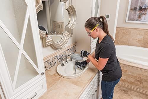 Efficient Hand-Offset Drain Cleaner Kwik Spin