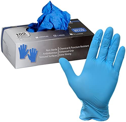 Premium Quality Nitrile Gloves for Professional Use Blue