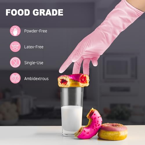 SwiftGrip Nitrile Exam Gloves Medical Grade Latex-Free Non-Powder 100 Gloves