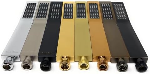 Cascada Luxury Handheld Shower Copper Chrome Pressure-Ready Smooth Flow Easy to Use