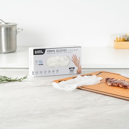 restaurantware serve secure extra large disposable gloves 1000 per box