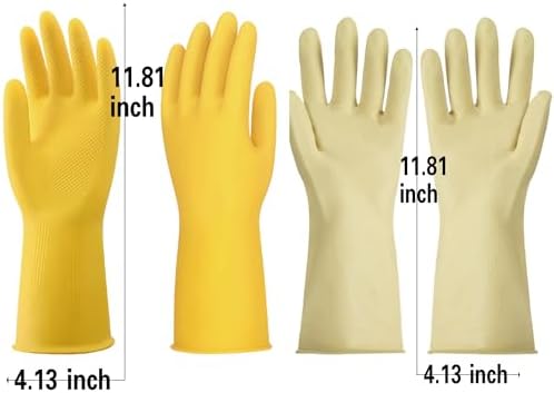 Vibrant Reusable Dishyscale Gloves Long-Lasting Waterproof Non-Slip