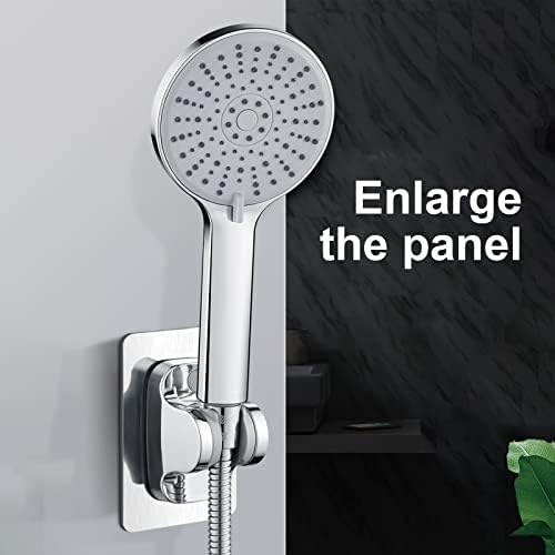 Large Panel Shower Head With 5 Modes And High Pressure