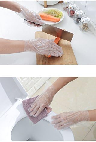 Lovenjoy Eco-Conscious 500PCS Clear Disposable Gloves Perfect for Daily Use
