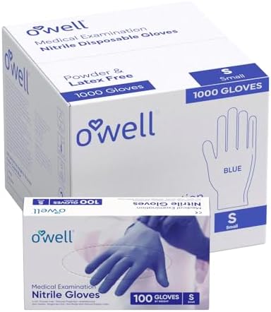 OWELL Nitrile Disposable Gloves