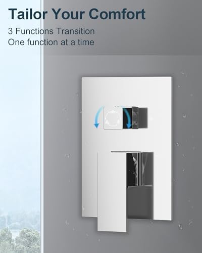 Dual-Shower System 10 6 Faucet Set
