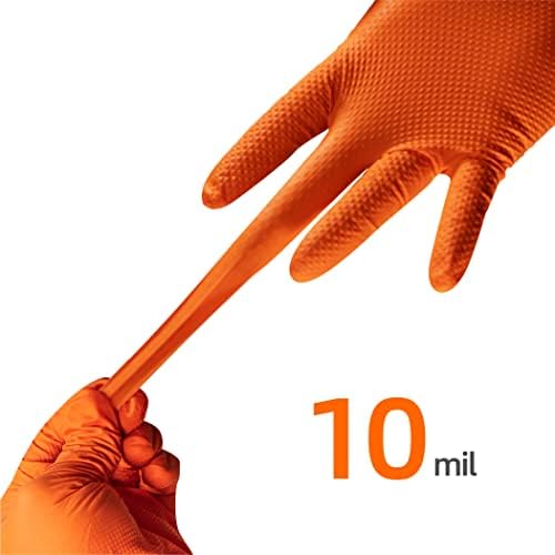 Nitrile Mech Gloves Heavy-Duty Chemical-Resistant