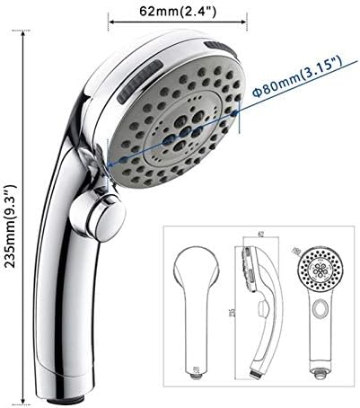 BENHAI High Pressure Shower Head with Hose