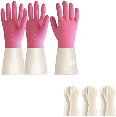 BOOMJOY 6-Piece Nitrile Cleaning Gloves
