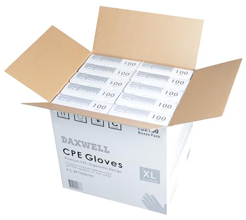 Daxwell Gloves FDA-Compliant Extra Large reliably protecting your hands