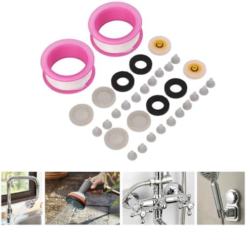 Kuuleyn Silicone shower head nozzles set for water conservation and bathroom enhancements