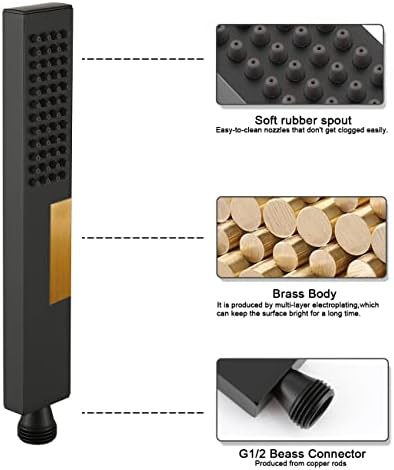 Gaosin Brass Handheld Shower Head