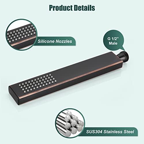 Stainless Steel Luxury Handheld Shower