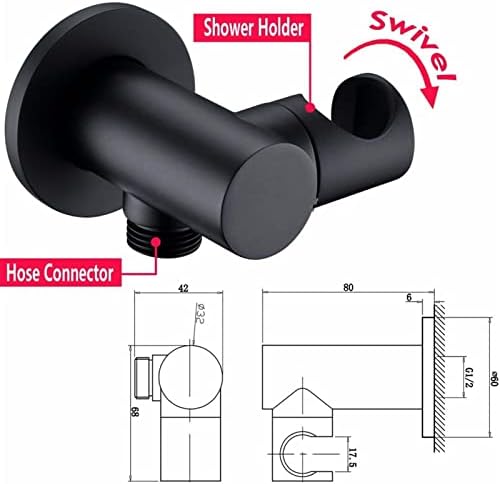 Sturdy Handheld Shower Head Bracket