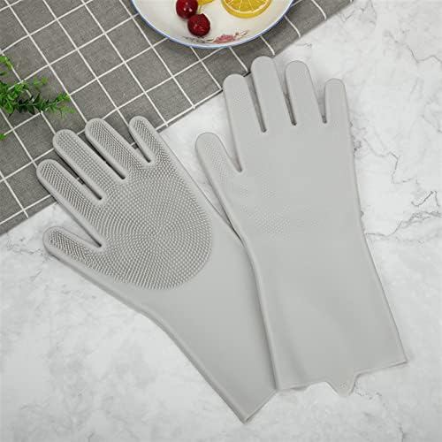 NOTRYA Cleaning Gloves Magic Silicone Dishwashing Brush Pointer