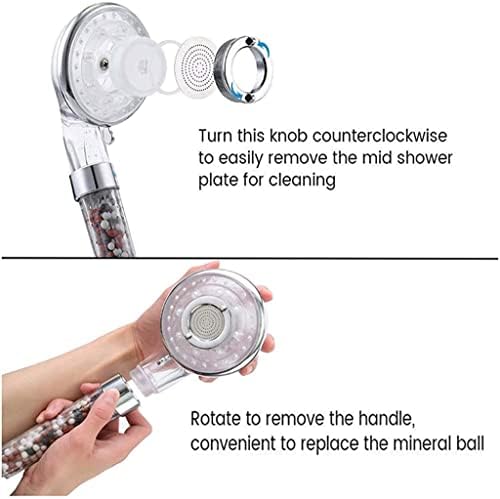 3-Function Water Saving Shower Head
