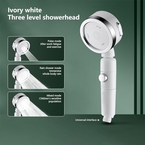 High Pressure 3 Modes Shower Head