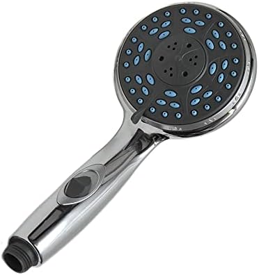 EVIDECO 3-Spray Multi-Function Universal Handheld Shower Head Chrome