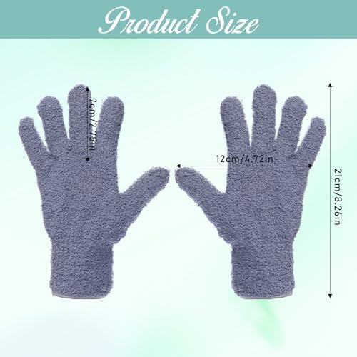 Efficient Dusting with DJUNW Microfiber Gloves